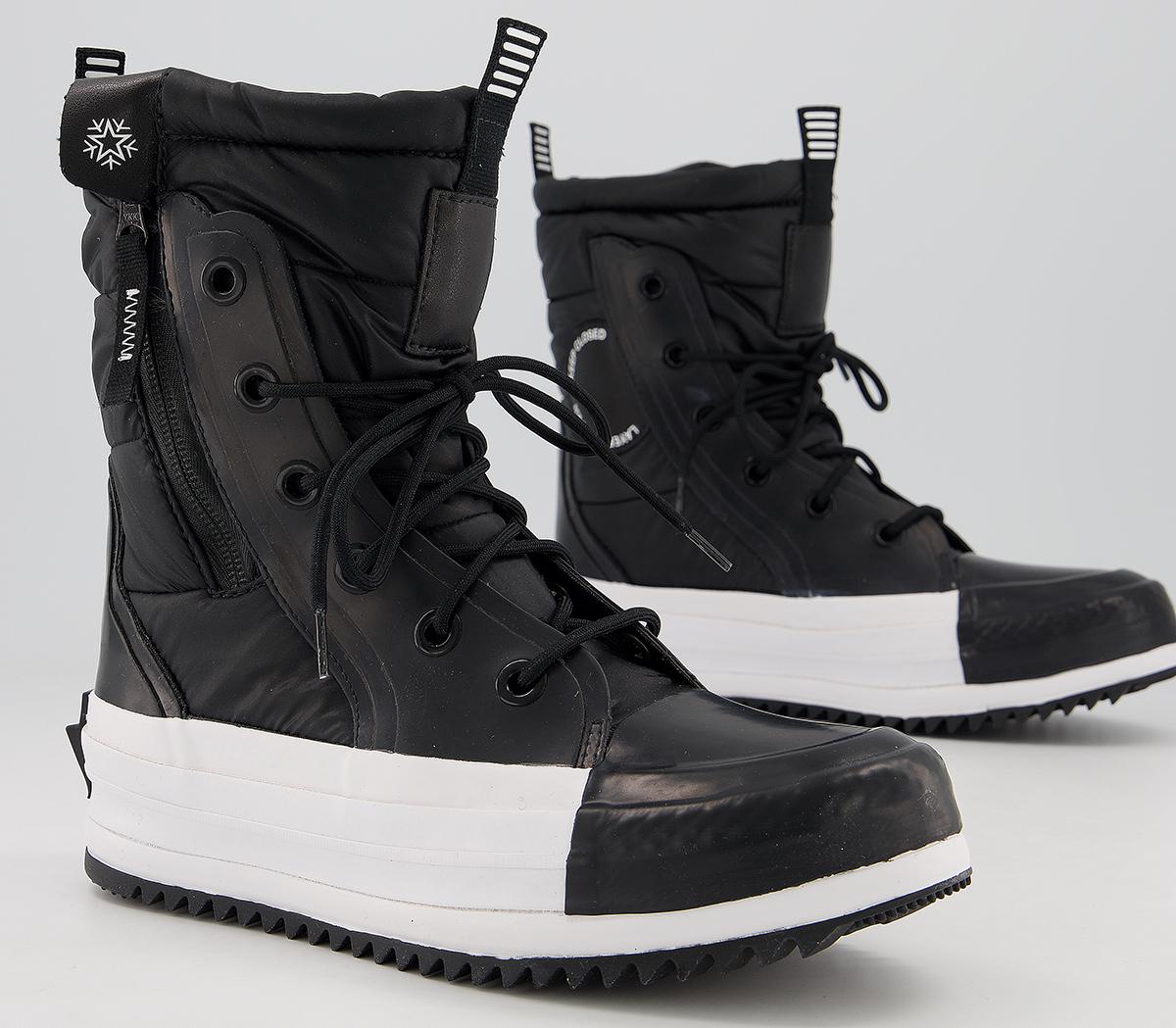 Converse Mc Boot Black Black White - Women's Trainers