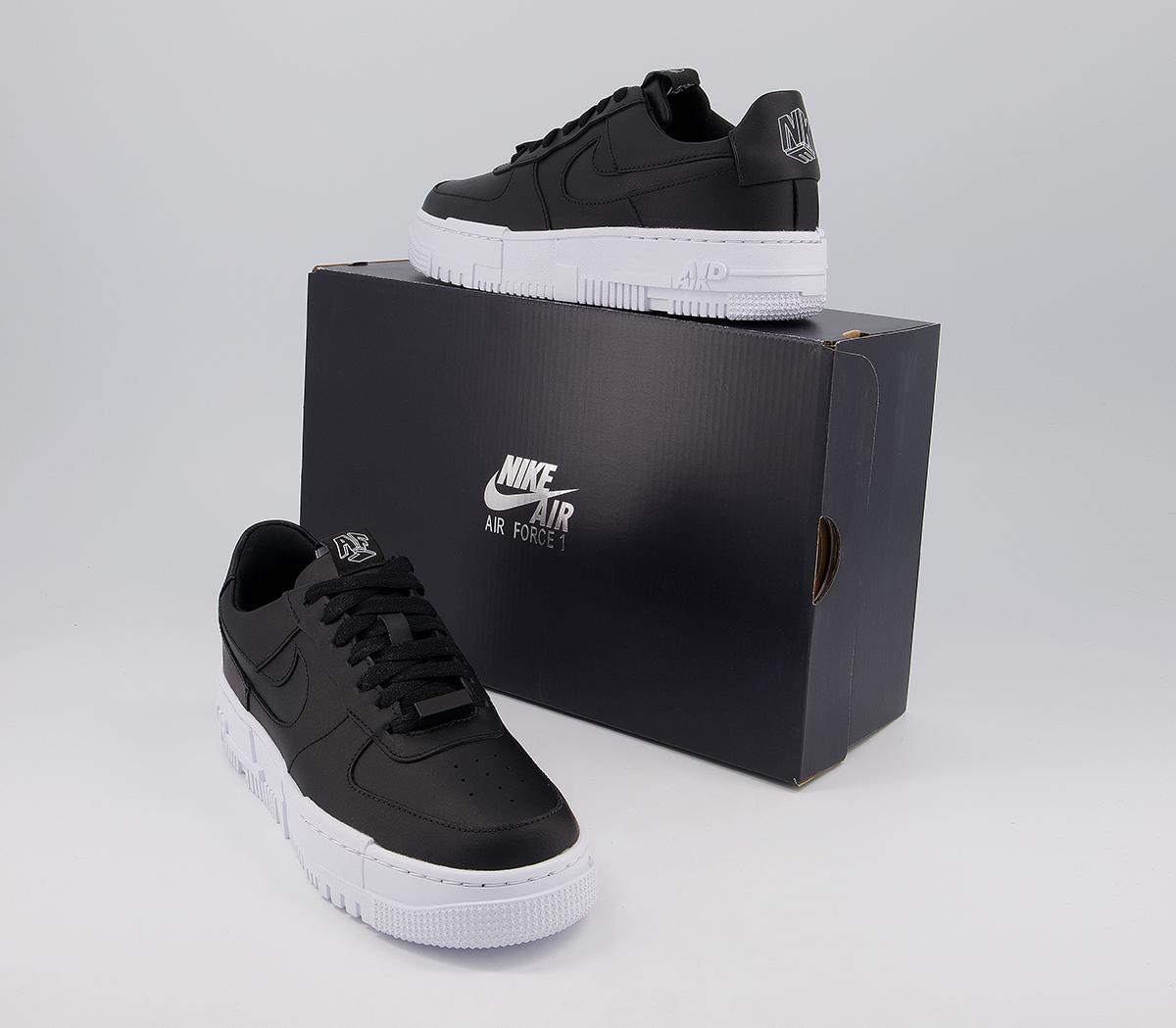 Nike Air Force 1 Pixel Trainers Nike Air Force 1 Pixel Trainers Black White
