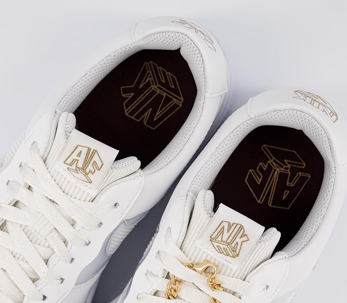 air force 1 pixel summit white chain