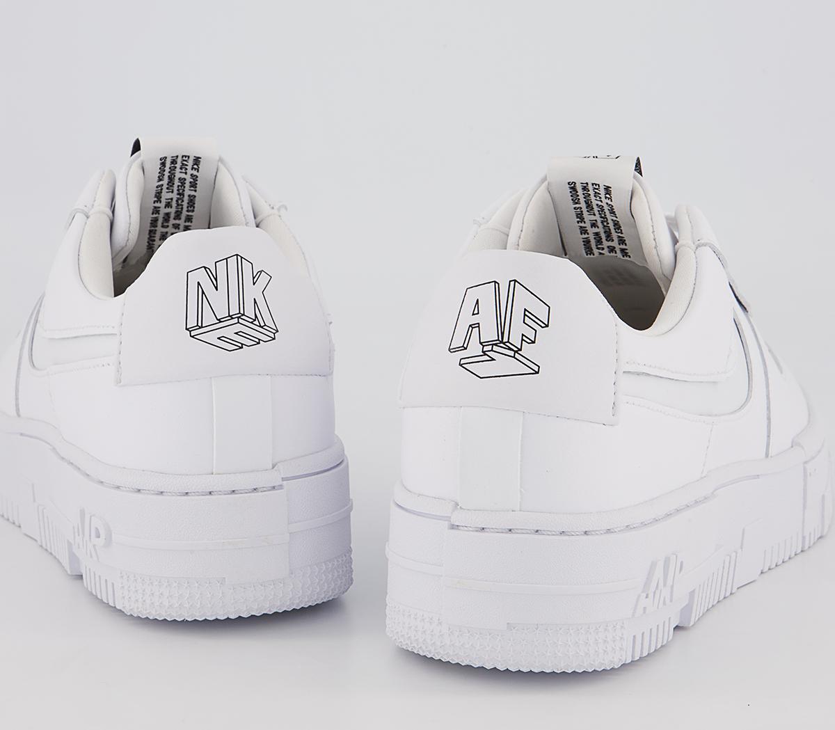 Nike Air Force 1 Pixel Trainers Nike Air Force 1 Pixel Trainers White White Black Sail