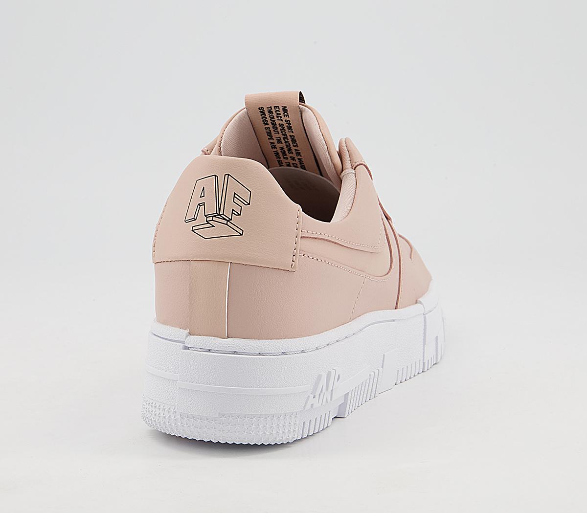 Nike Air Force 1 Pixel Trainers Nike Air Force 1 Pixel Trainers Particle Beige Particle Beige Black