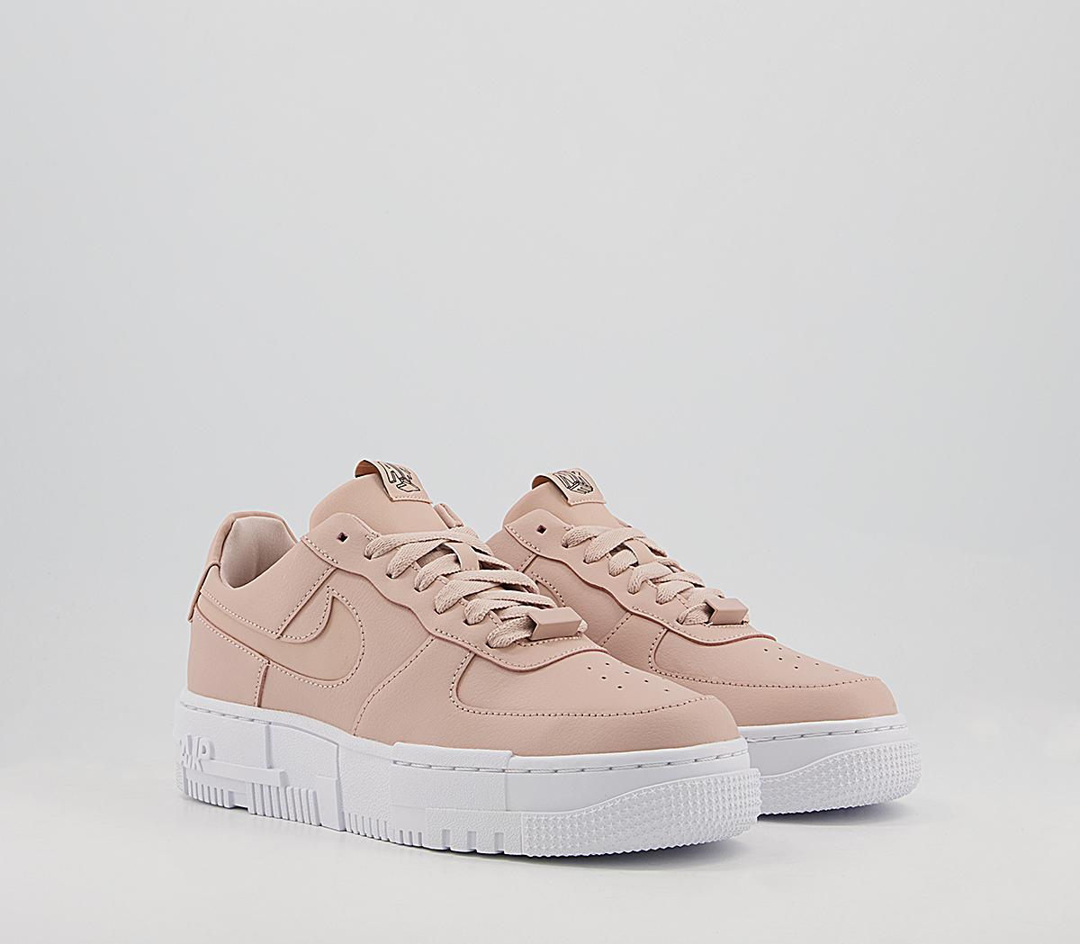 Nike Air Force 1 Pixel Trainers Nike Air Force 1 Pixel Trainers Particle Beige Particle Beige Black