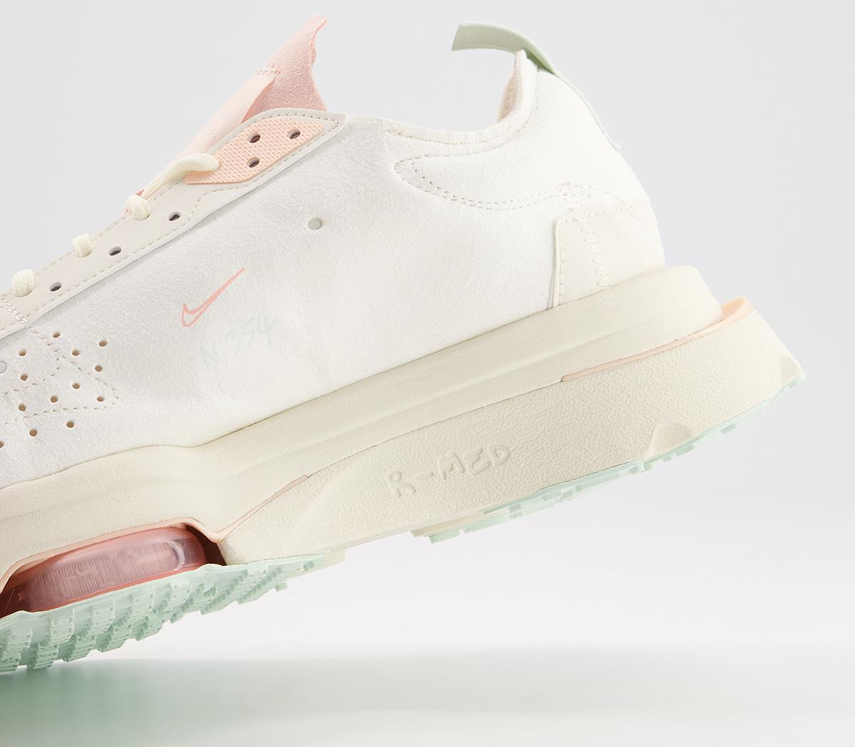 air zoom type trainers pale ivory crimson tint white