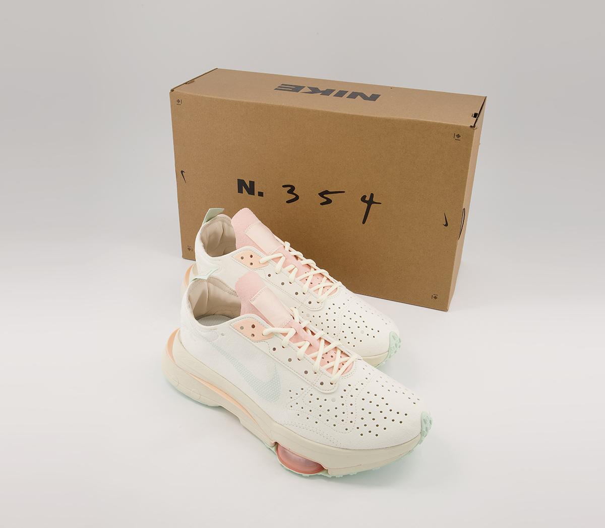 air zoom type trainers pale ivory crimson tint white