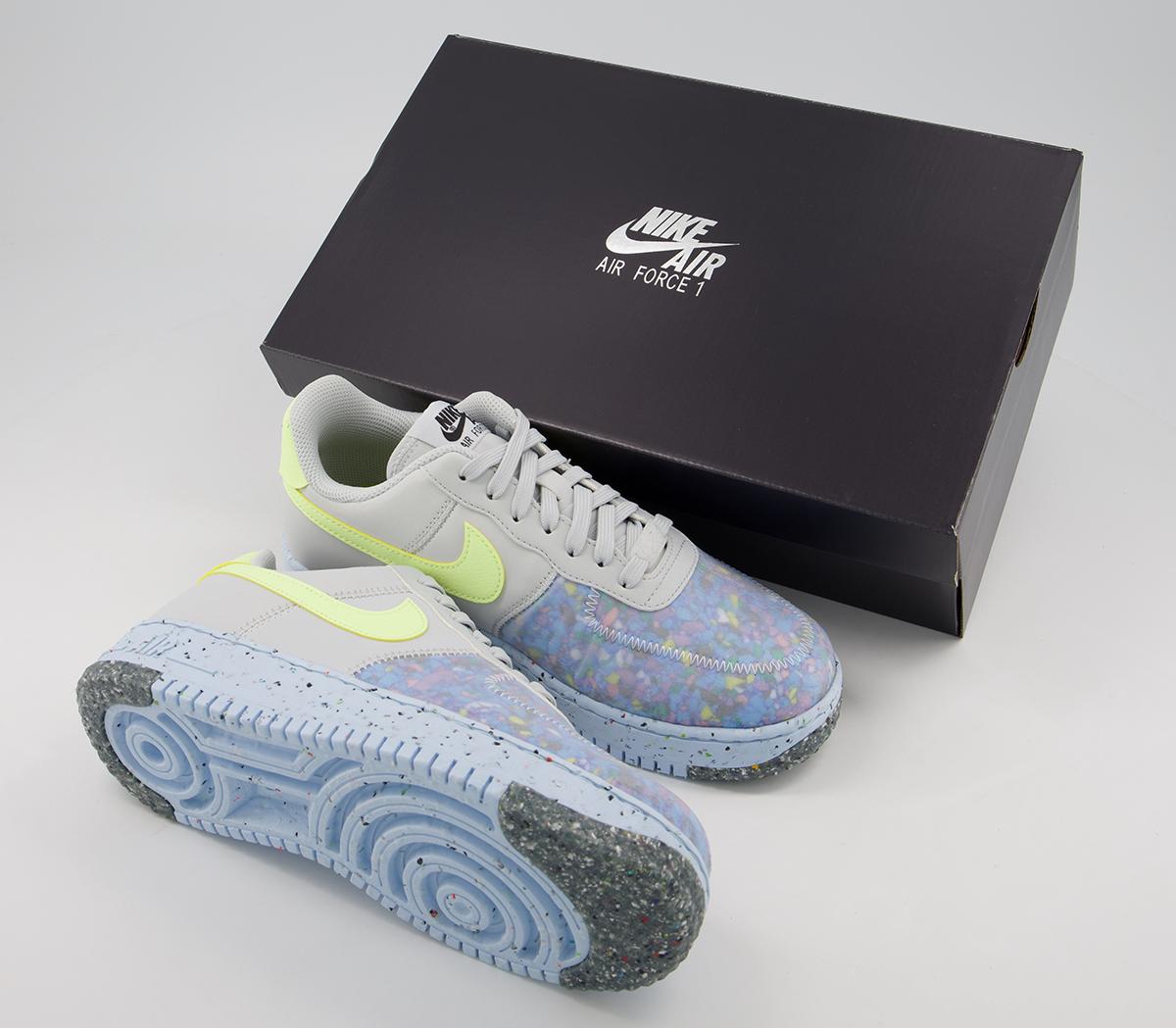 nike air force 1 crater pure platinum men's shoe