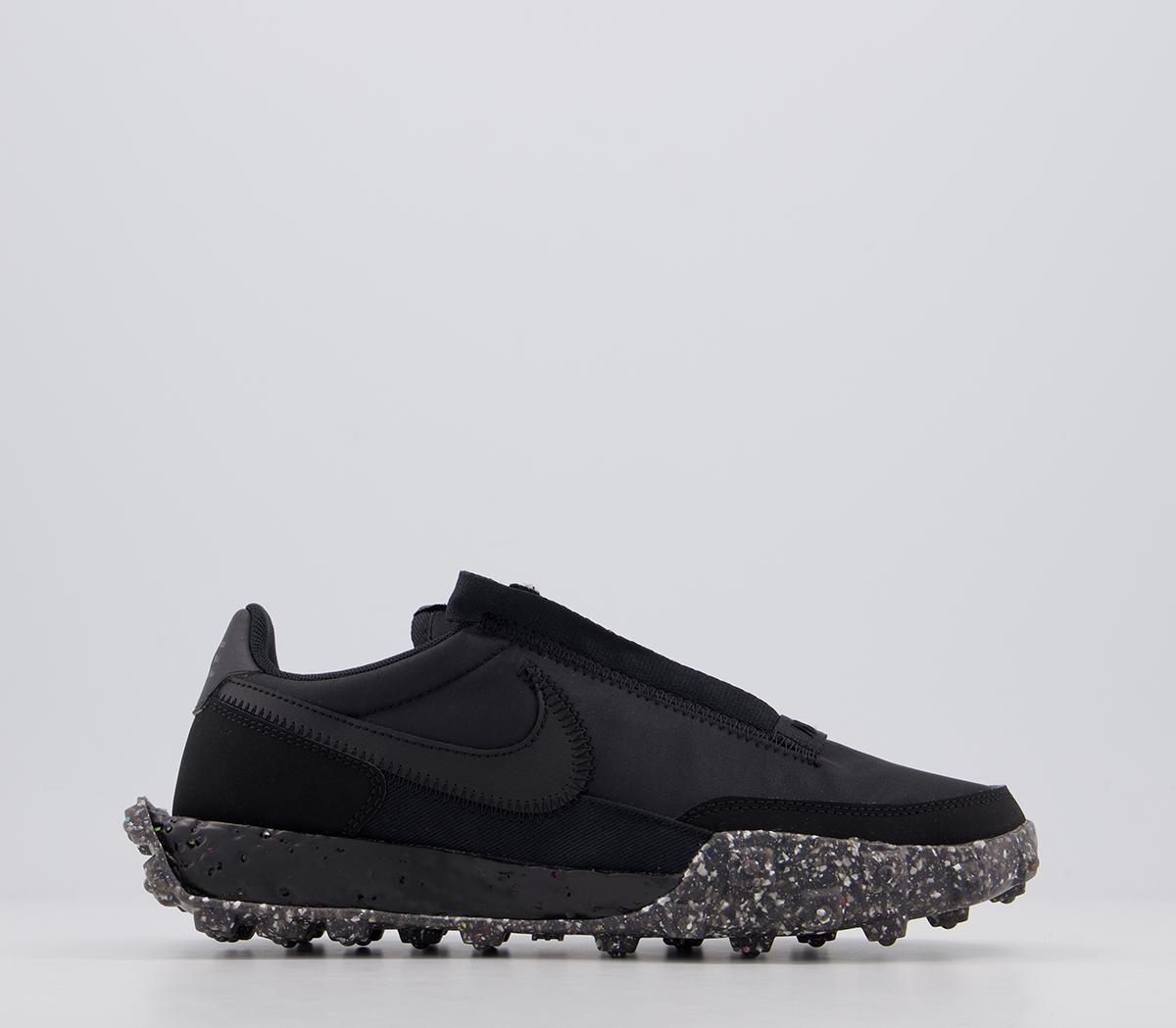 NikeWaffle Racer Crater TrainersBlack
