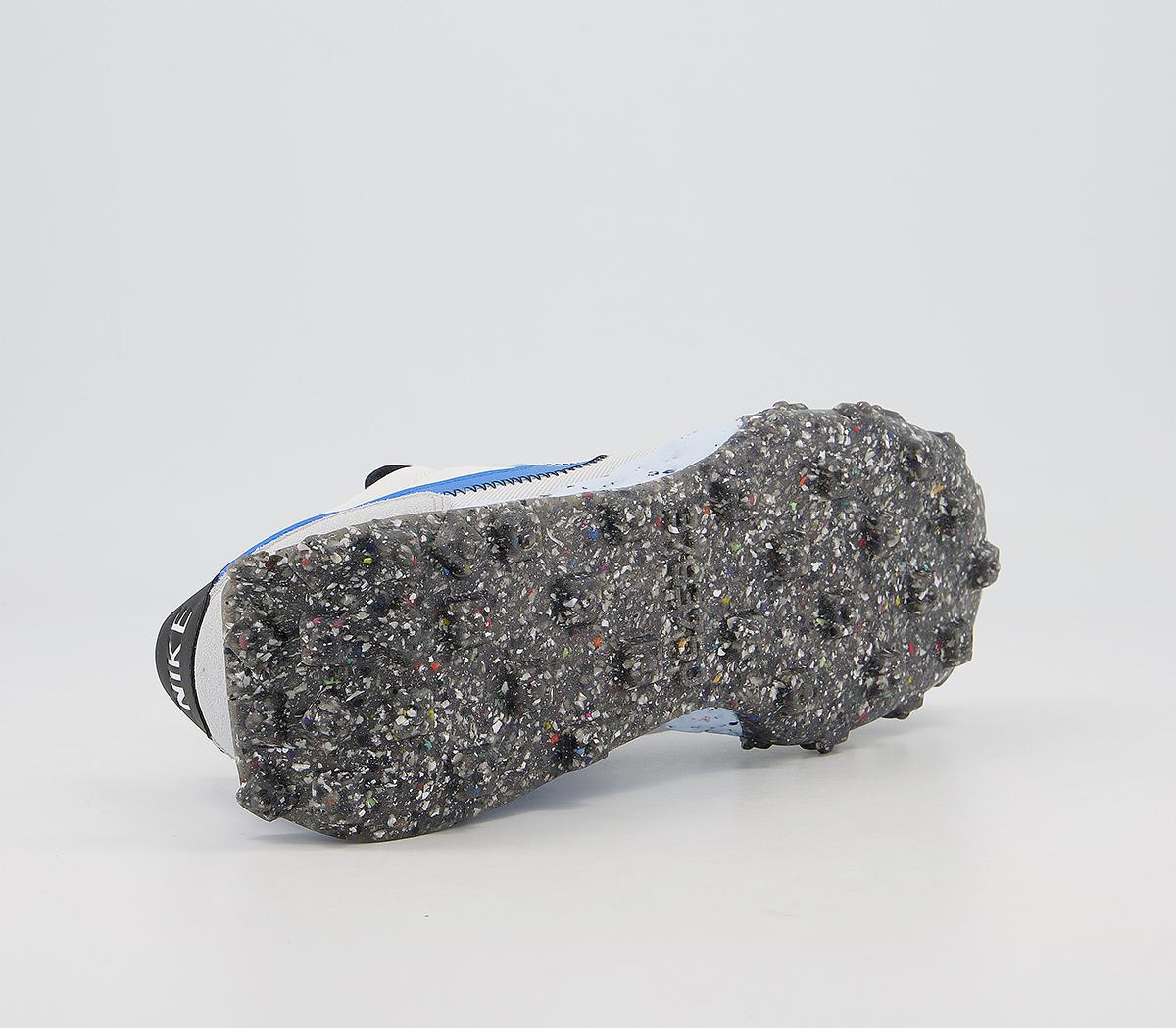 NikeWaffle Racer Crater TrainersSummit White Photo Blue Photon Dust
