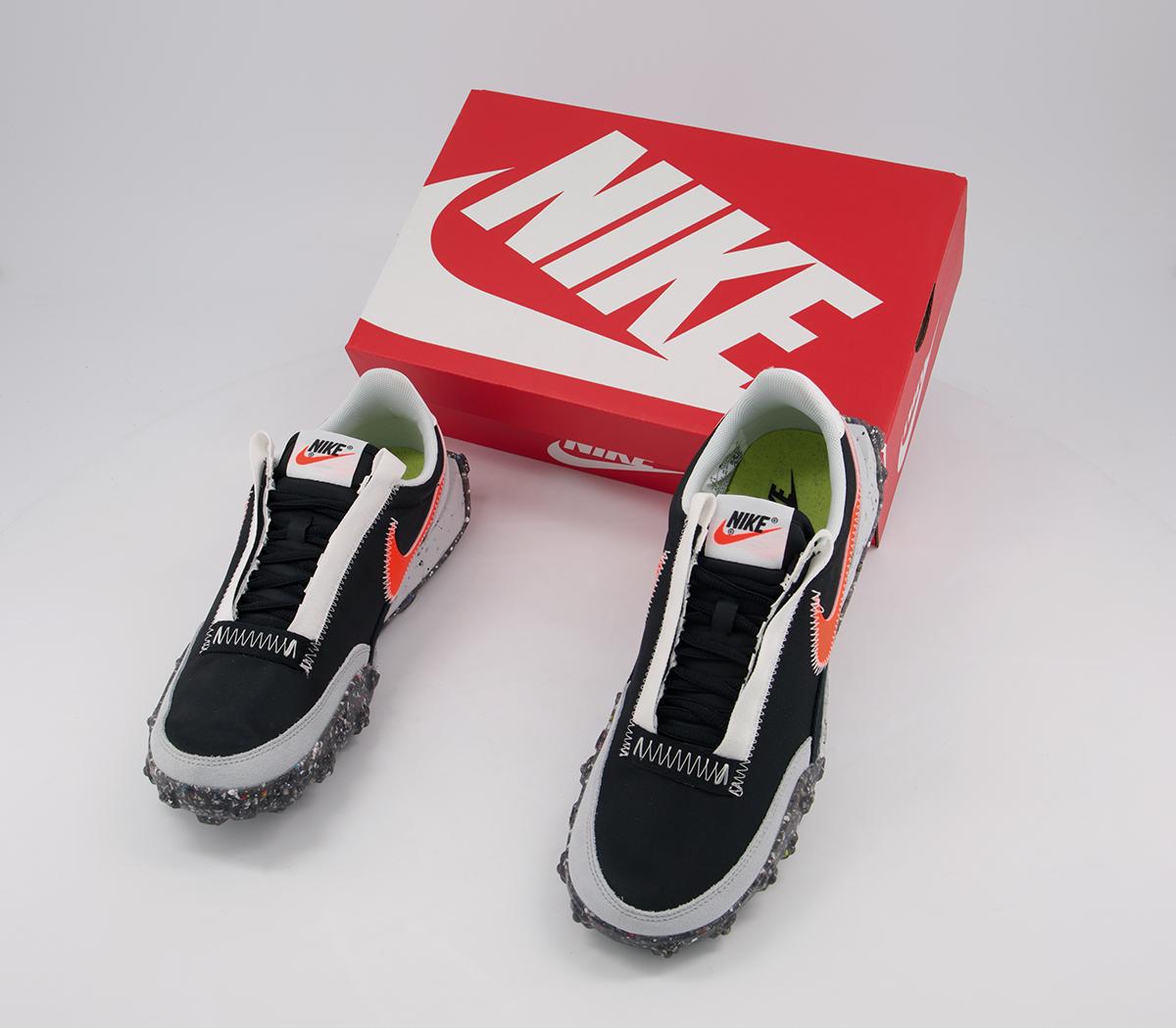NikeWaffle Racer CraterSummit White Hyper Crimson Photon Dust