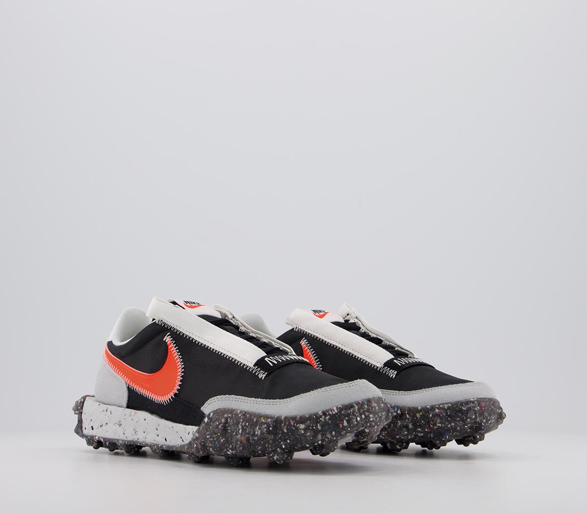 NikeWaffle Racer CraterSummit White Hyper Crimson Photon Dust