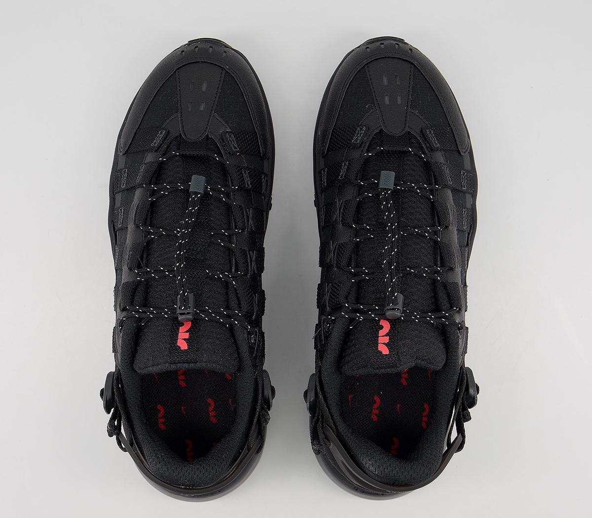 Nike Air Max Vistascape Black Dark Smoke Grey Bright Crimson - Men's  Trainers