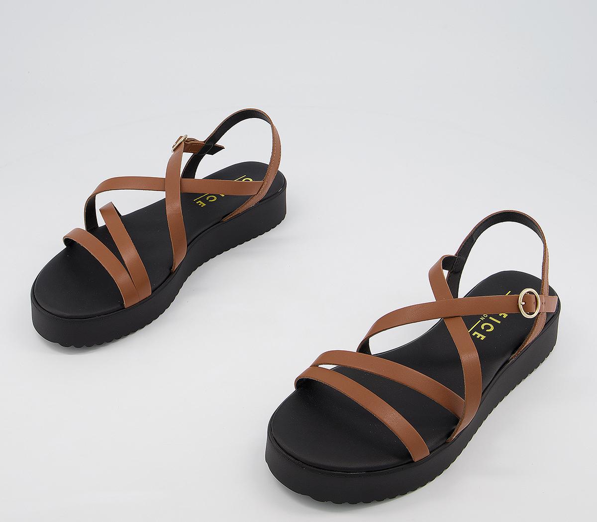 OFFICE Sasha Sandals Tan Leather Women’s Leather Sandals