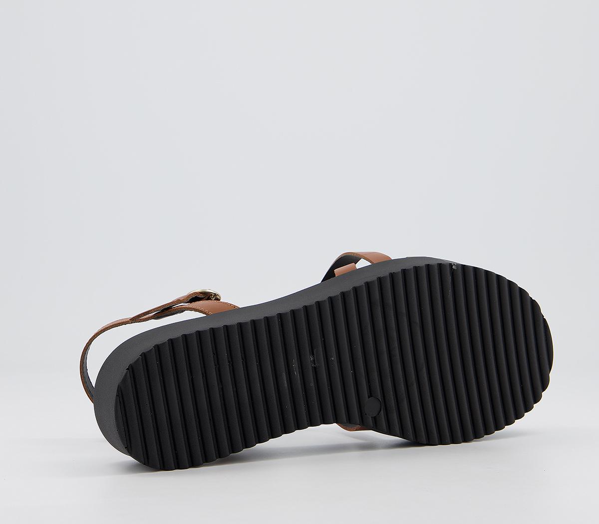 OFFICE Sasha Sandals Tan Leather Women’s Leather Sandals