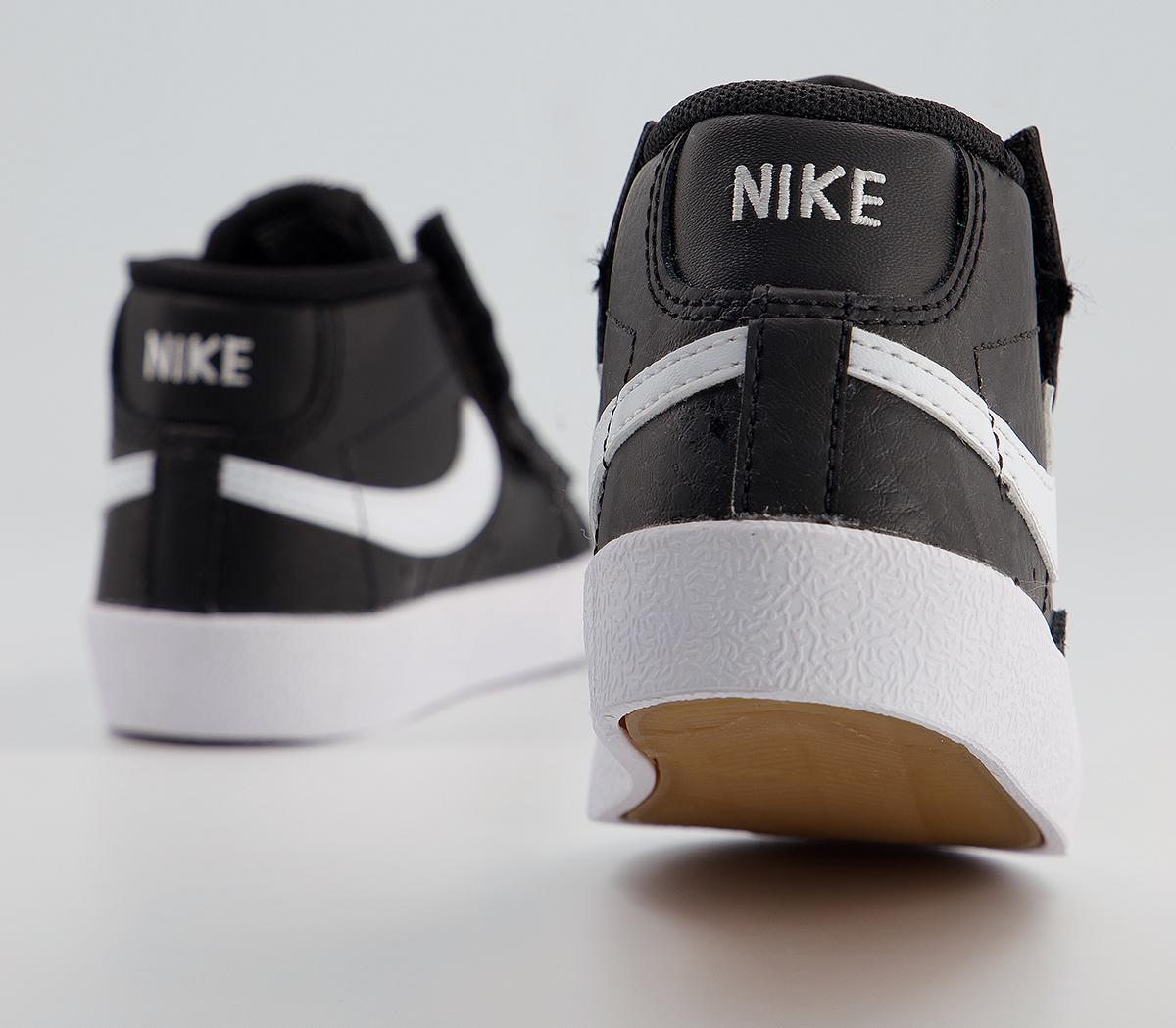 Nike Blazer Mid '77 Infant Trainers Nike Blazer Mid '77 Infant Trainers Black Sail White Total Orange
