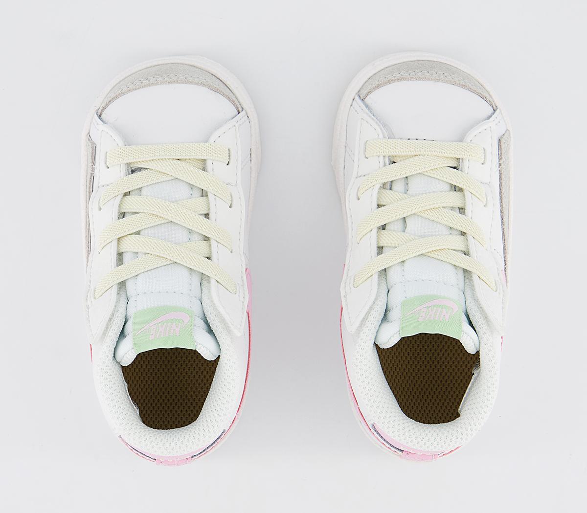 Nike Blazer Mid '77 Infant Trainers Nike Blazer Mid '77 Infant Trainers Summit White Pink Foam Coconut Milk