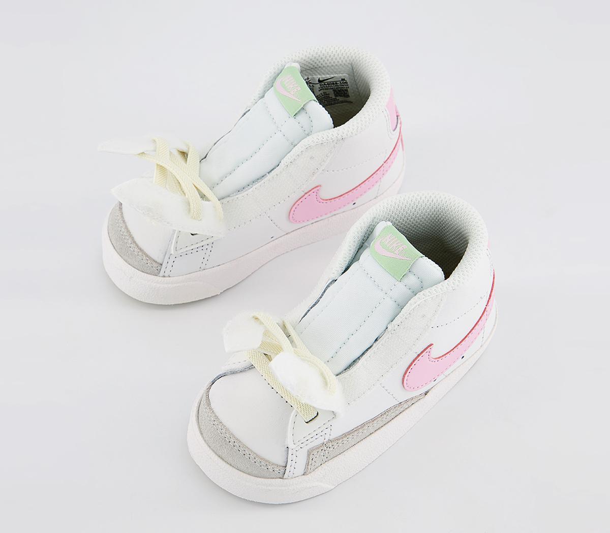 Nike Blazer Mid '77 Infant Trainers Nike Blazer Mid '77 Infant Trainers Summit White Pink Foam Coconut Milk