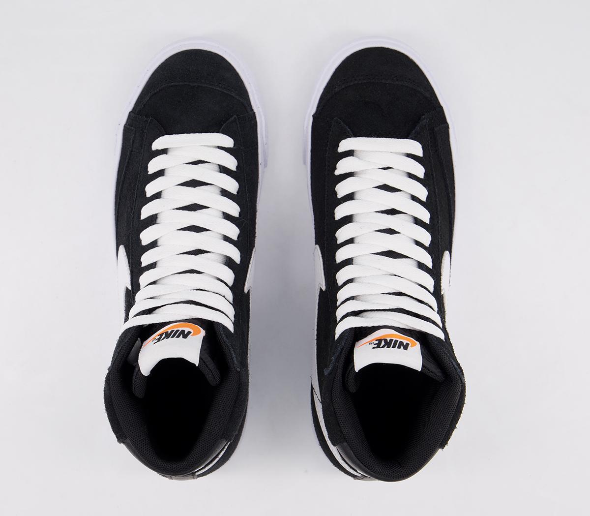 Nike Blazer Mid '77 Gs Nike Blazer Mid '77 Gs Black White Suede
