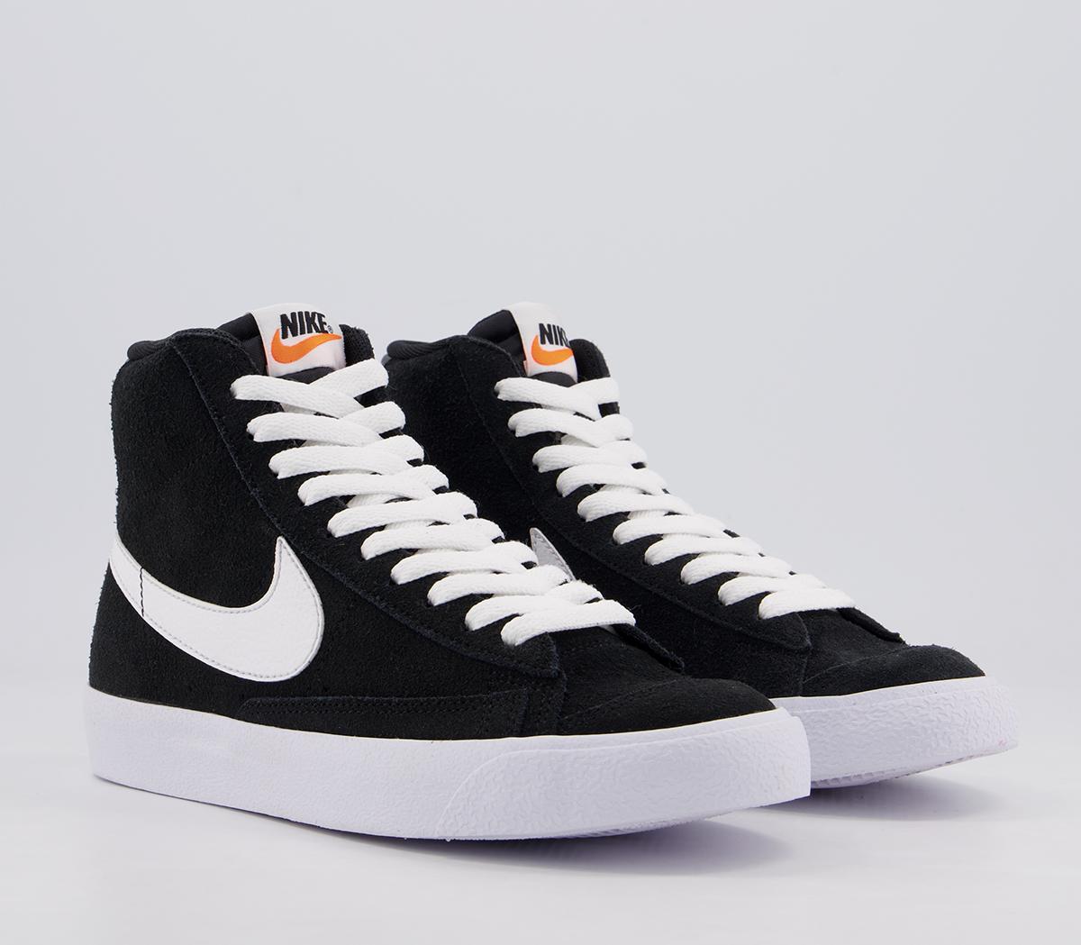 Nike Blazer Mid '77 Gs Nike Blazer Mid '77 Gs Black White Suede