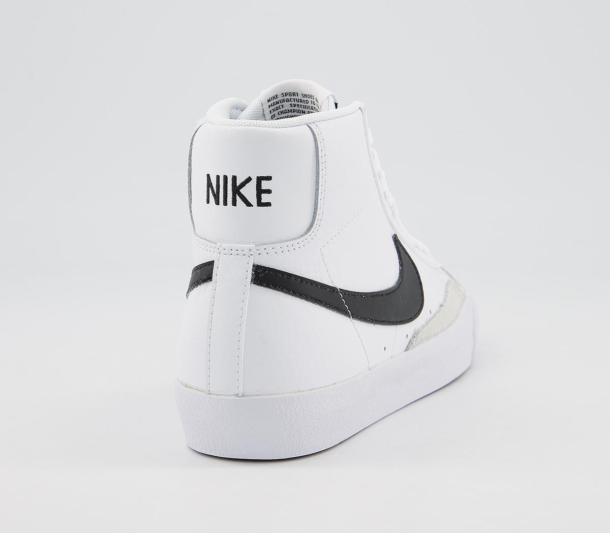 NikeBlazer Mid '77 Junior Trainers NikeBlazer Mid '77 Junior TrainersWhite Black