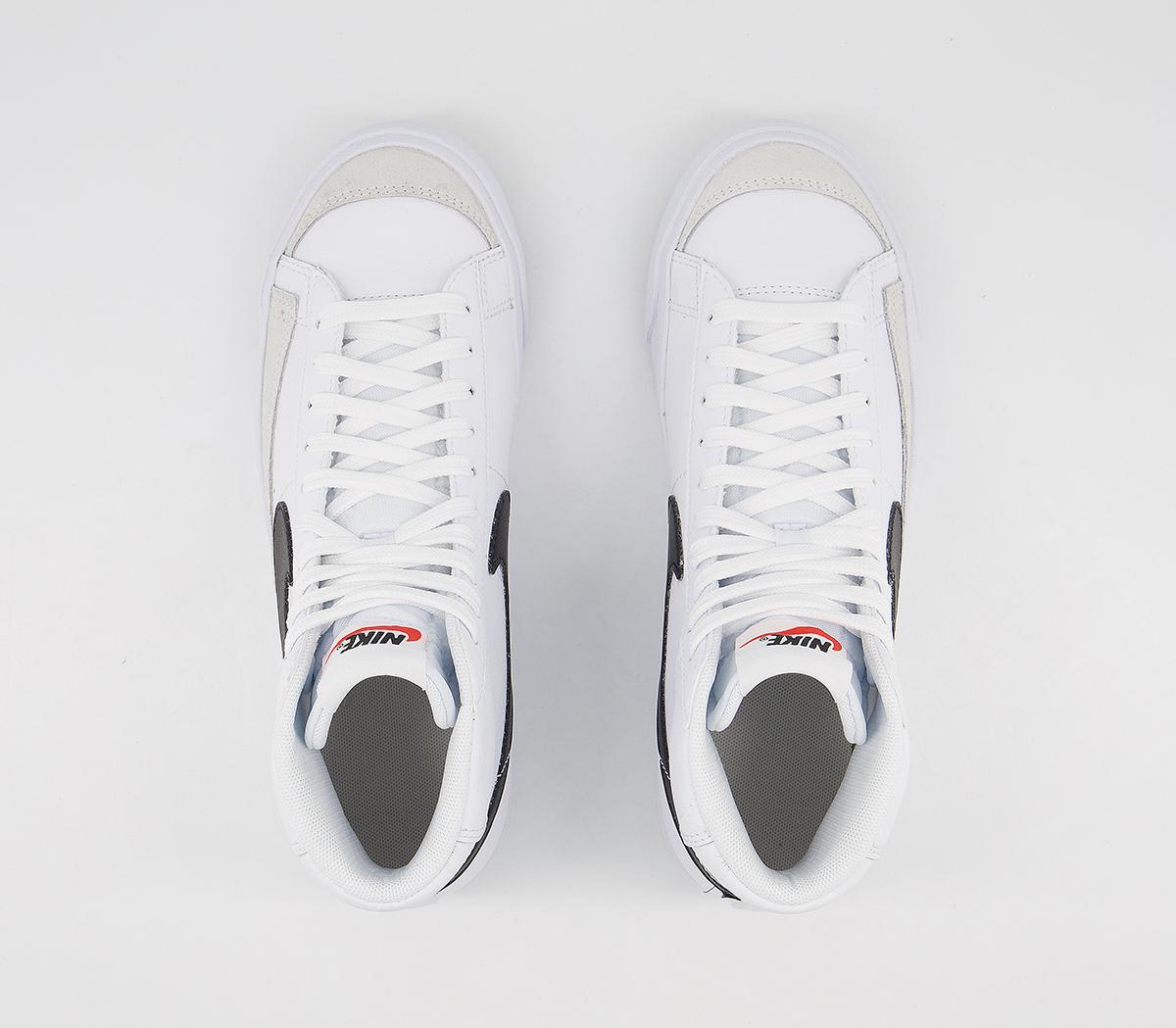 NikeBlazer Mid '77 Junior Trainers NikeBlazer Mid '77 Junior TrainersWhite Black