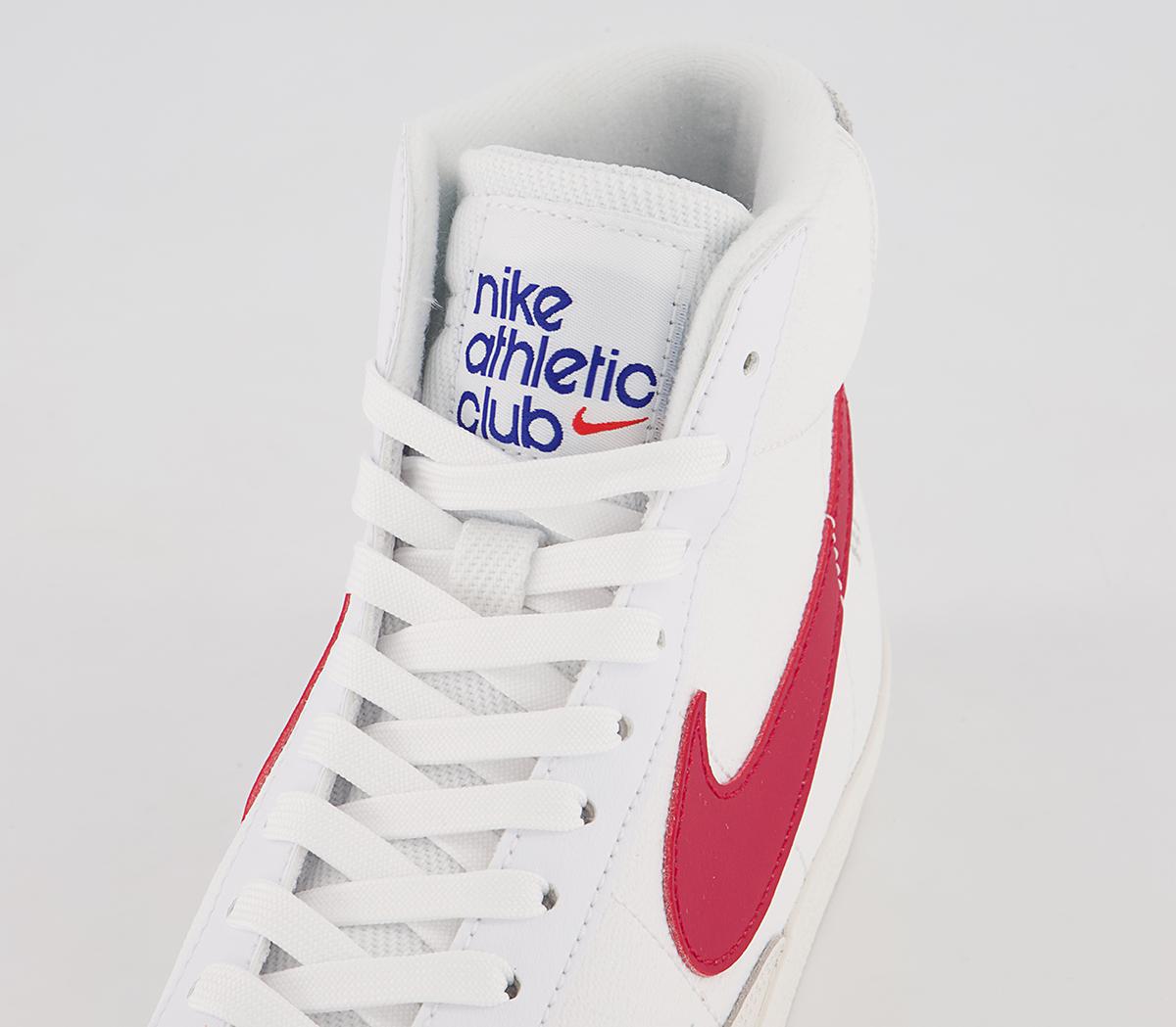 Nike Blazer Mid '77 Gs Trainers Nike Blazer Mid '77 Gs Trainers White Gym Red Smoke Grey Phantom