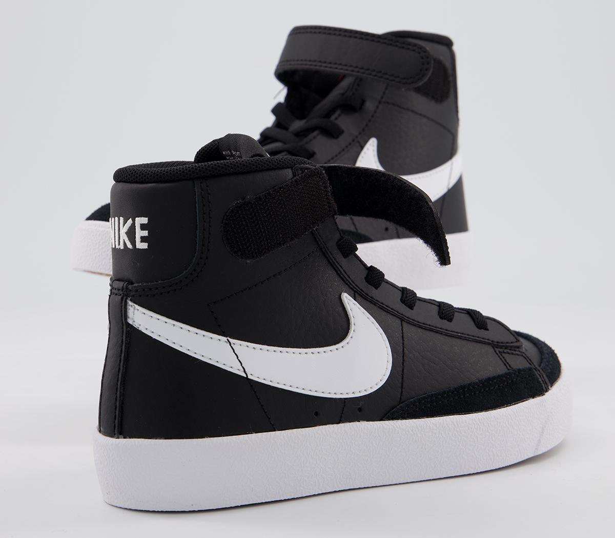 Nike Blazer Mid '77 Ps Trainers Nike Blazer Mid '77 Ps Trainers Black Sail White Total Orange