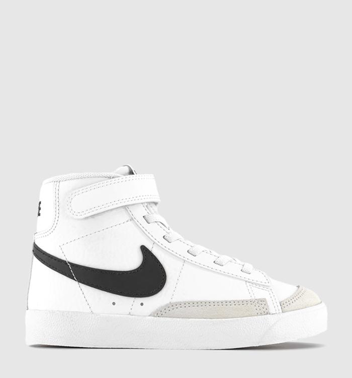 Black and deals white nike blazers