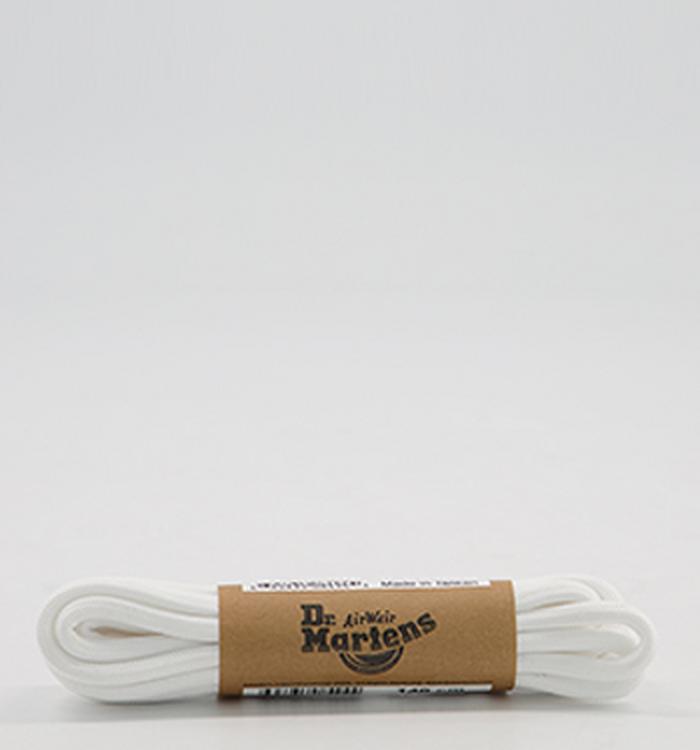 Dr. Martens 8-10 Eye Round Laces White