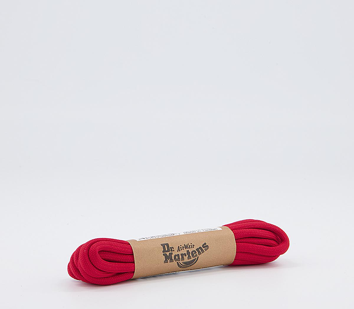 Dr. Martens 8-10 Eye Round Laces Dr. Martens 8-10 Eye Round Laces Red