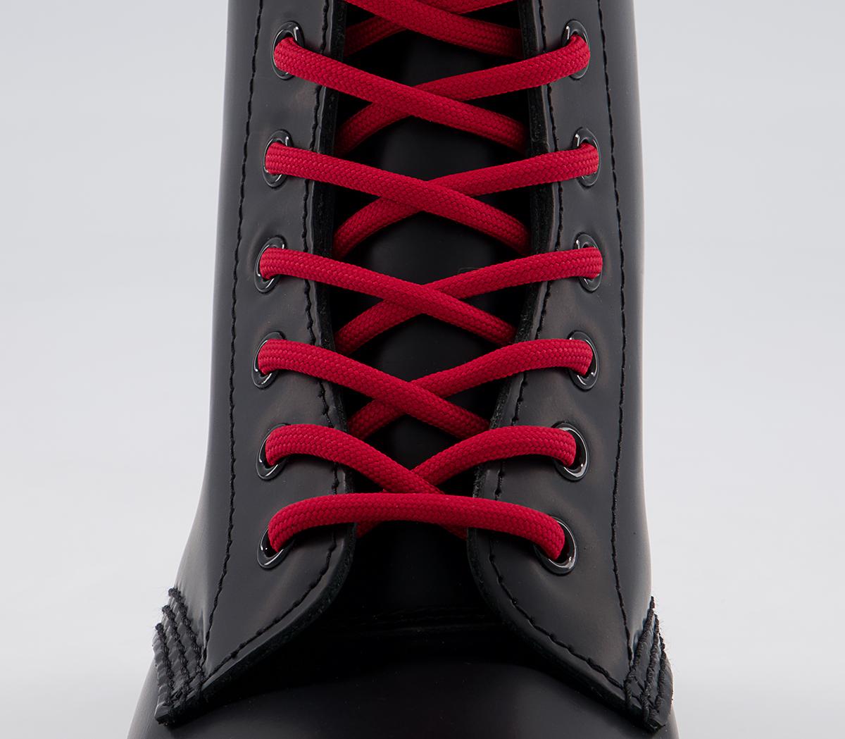 Dr. Martens 8-10 Eye Round Laces Dr. Martens 8-10 Eye Round Laces Red