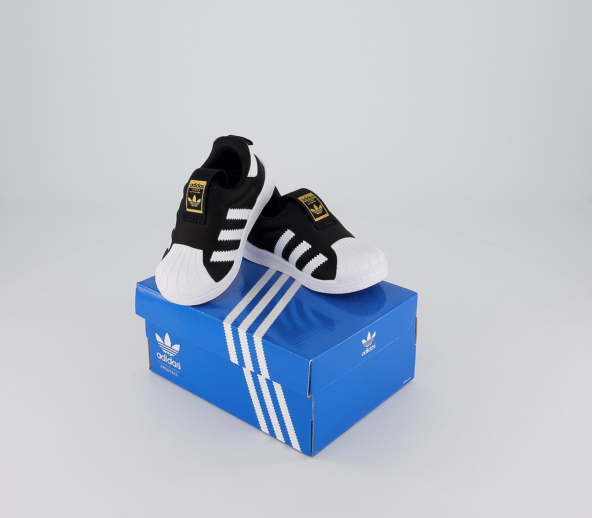 adidas gazelle silver green womens adidas Originals Superstar 360 Boots Black / White / Super Color main image 0