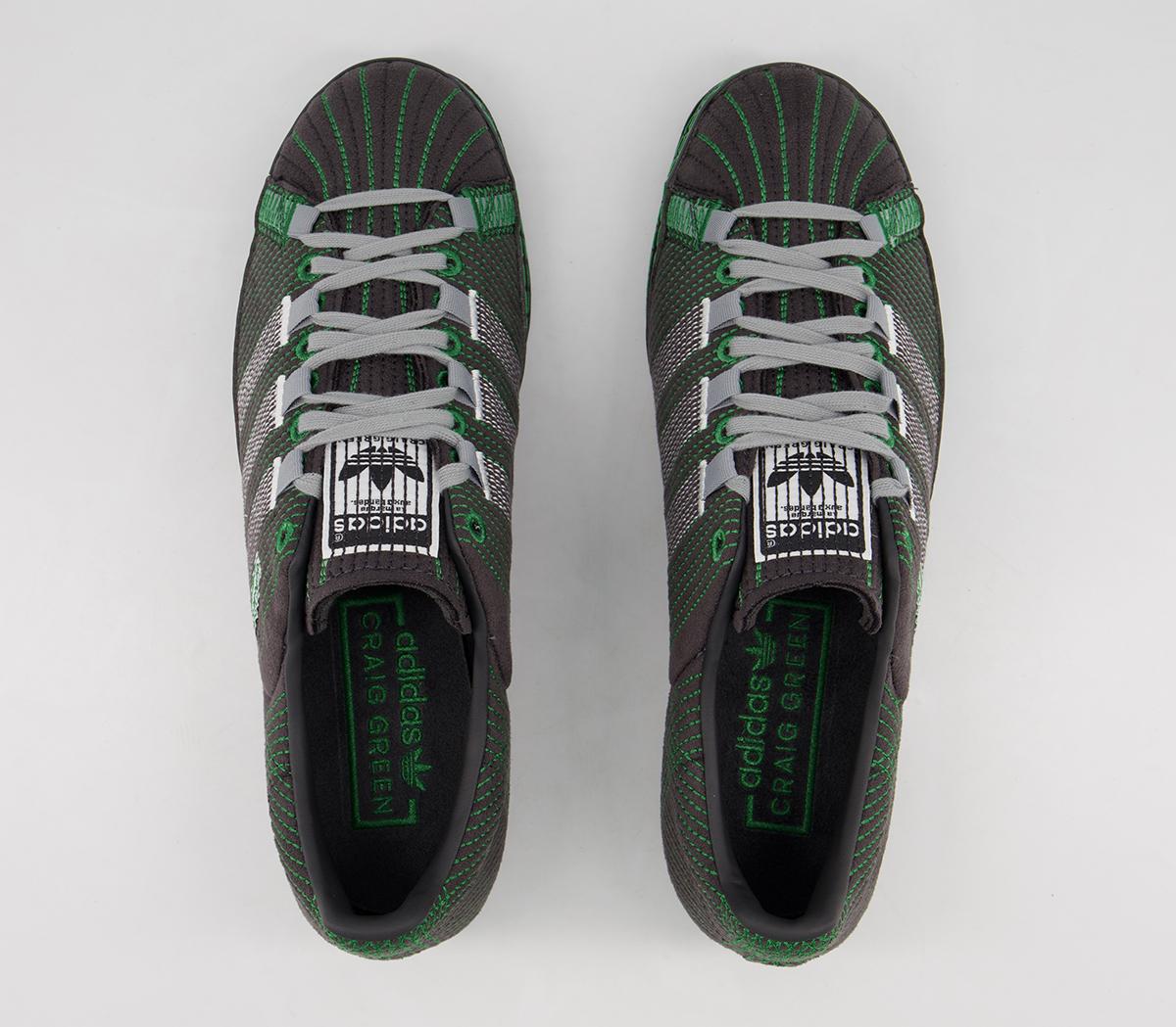 adidas gazelle silver green womens Adidas Men Craig Green Superstar 'Utility Black' Shoes