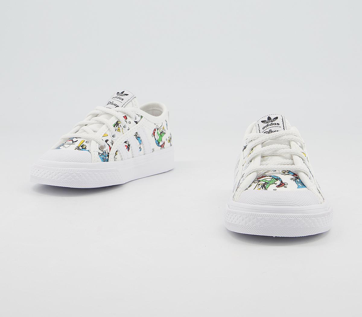 adidas Nizza I X Disney Sp Trainers White Goofy Unisex