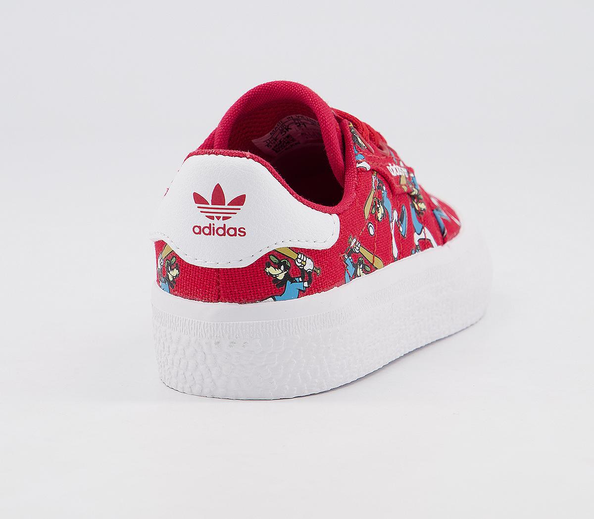 adidas 3mc I Disney Sport Goofy Trainers adidas 3mc I Disney Sport Goofy Trainers Red Goofy