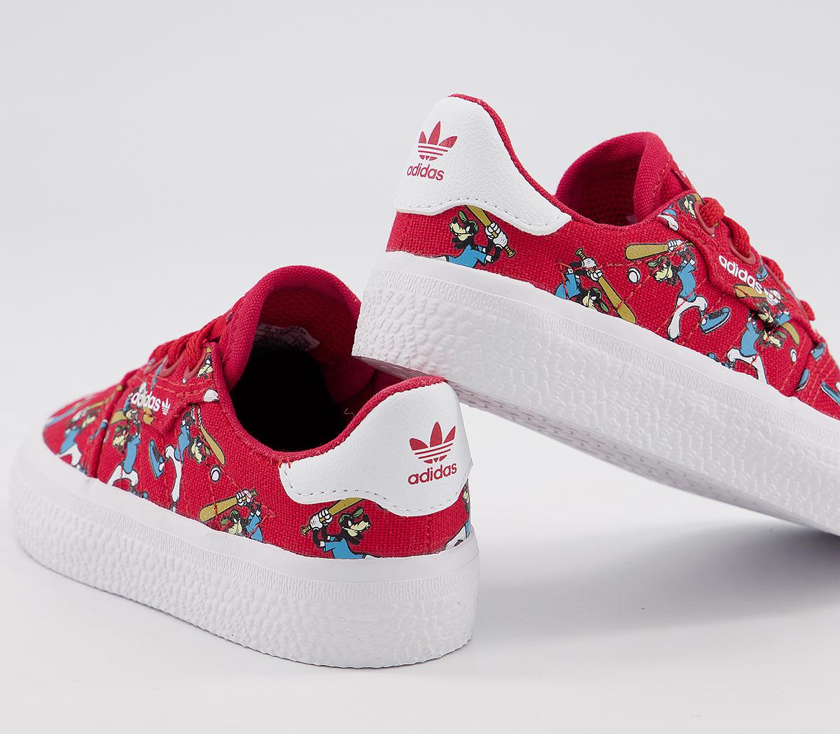 adidas 3mc I Disney Sport Goofy Trainers adidas 3mc I Disney Sport Goofy Trainers Red Goofy