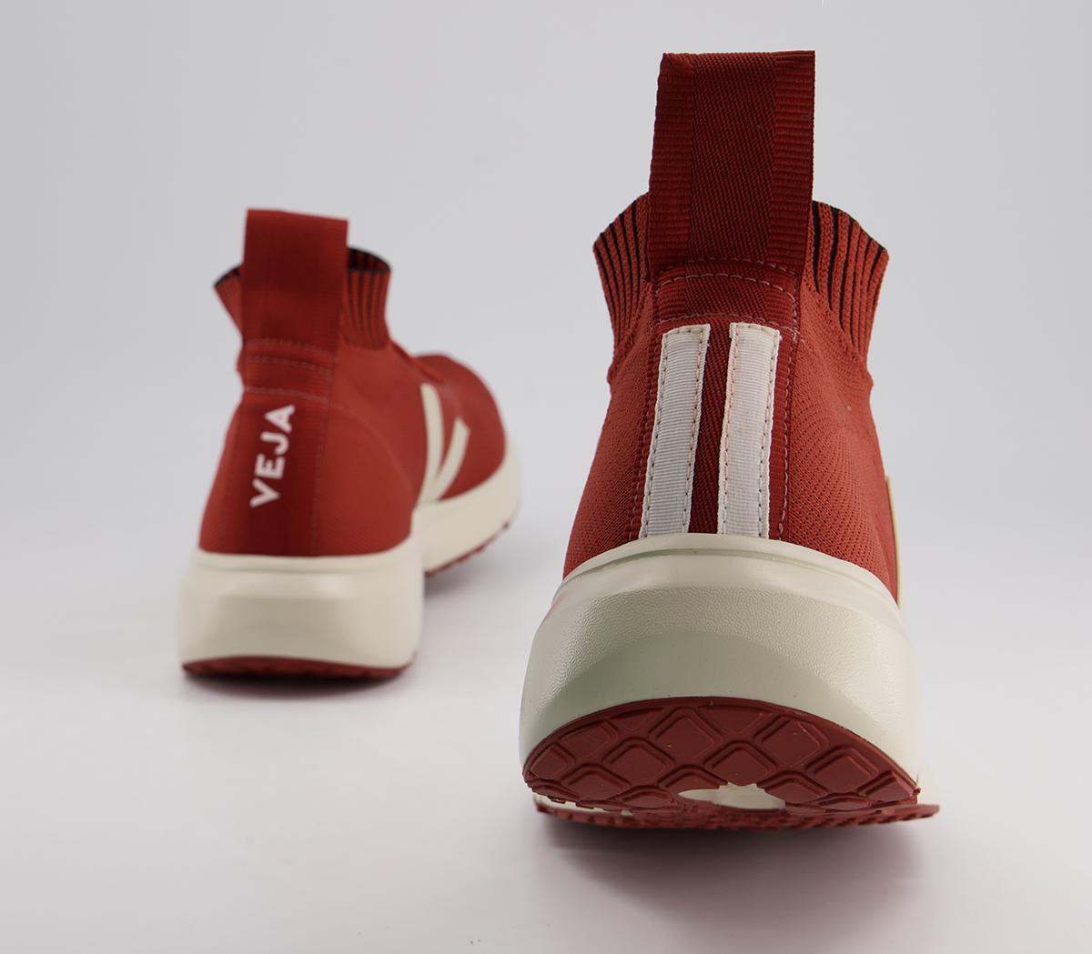 Rick Owens Rick Owens Veja Sock Runner Rick Owens Rick Owens Veja Sock Runner Rust Pierre