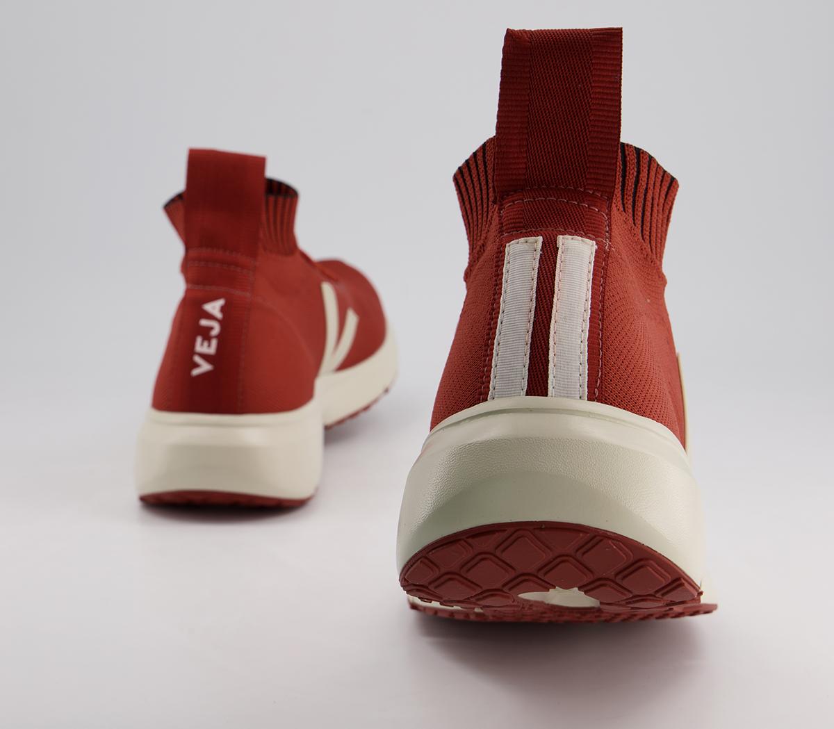 Rick Owens Rick Owens Veja Sock Runners Rick Owens Rick Owens Veja Sock Runners Rust Pierre F