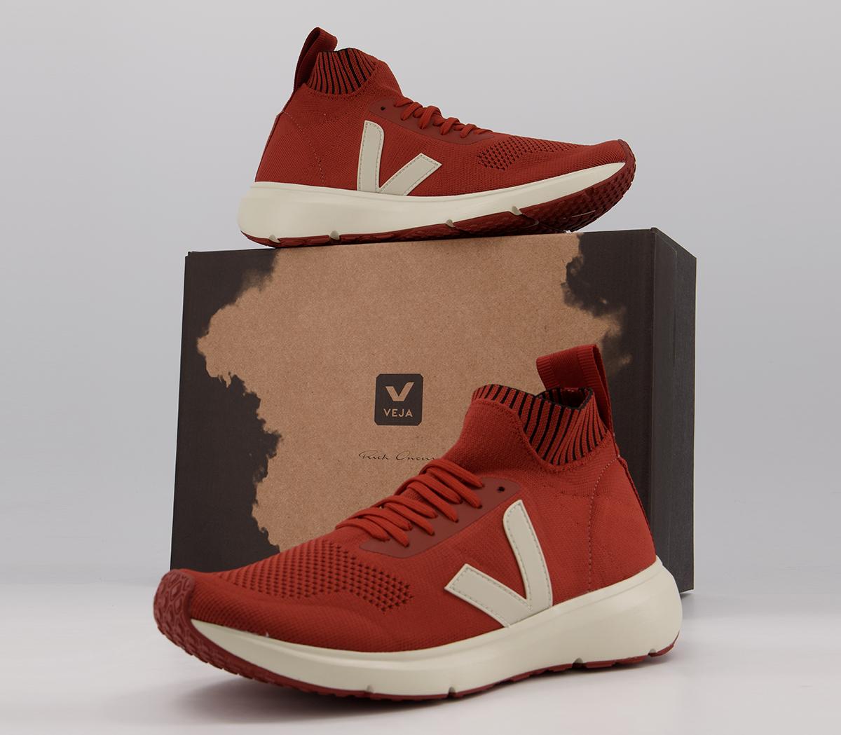 Rick Owens Rick Owens Veja Sock Runners Rick Owens Rick Owens Veja Sock Runners Rust Pierre F
