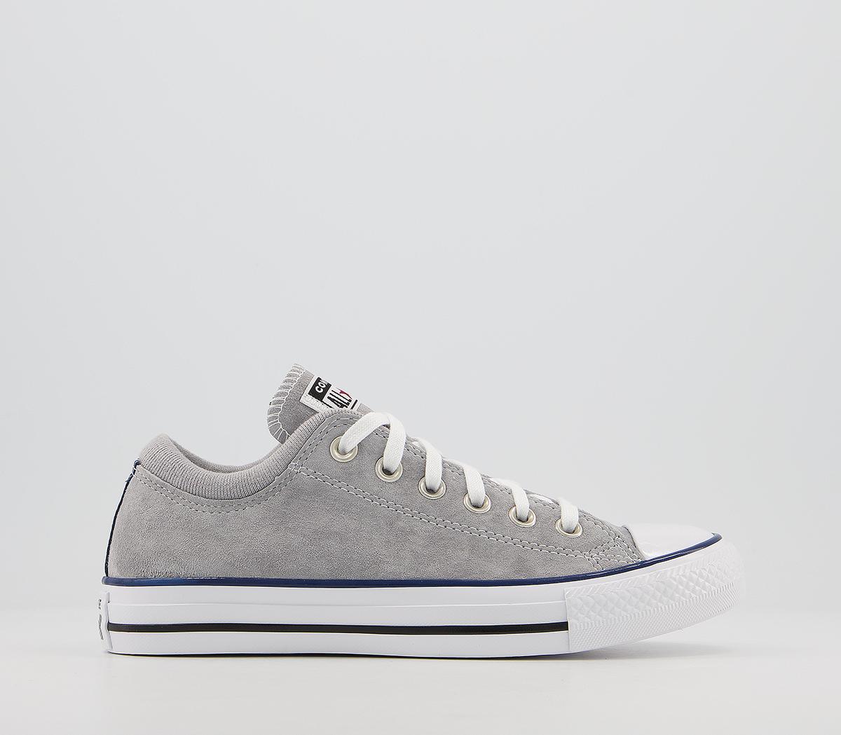 ConverseAll Star Ox Padded Collar TrainersDolphin White Navy Exclusive