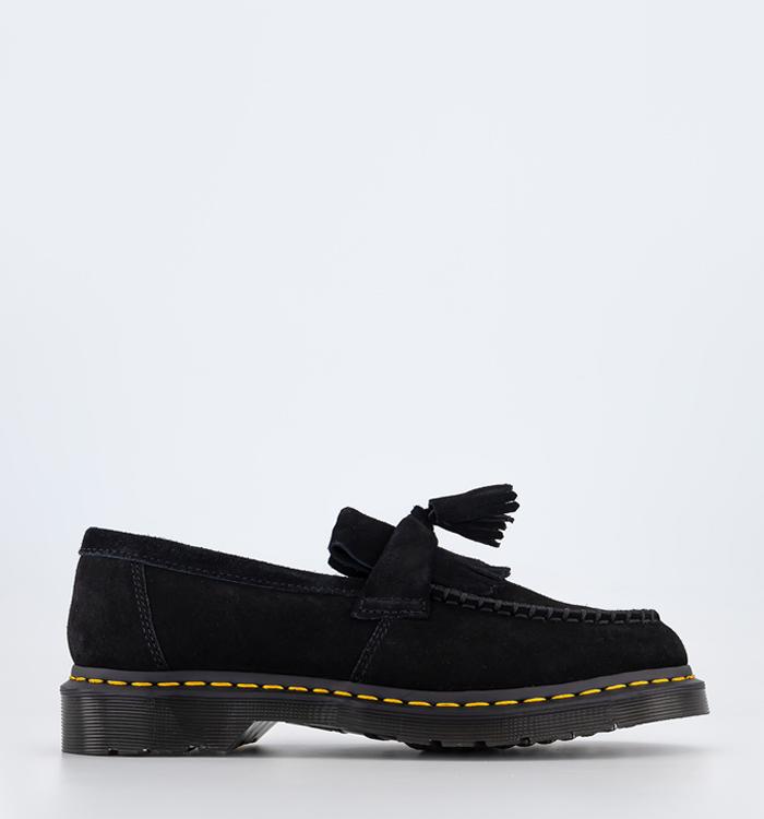 Dr. Martens Adrian Loafers Black Eh Suede Mb Ys