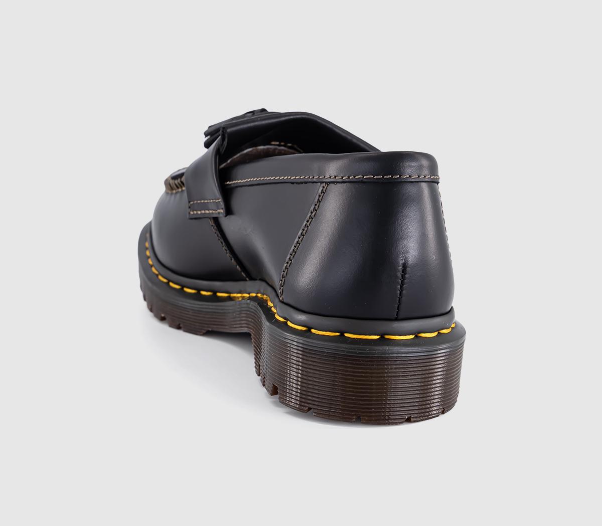 Dr. MartensAdrian LoafersBlack Whipstitch