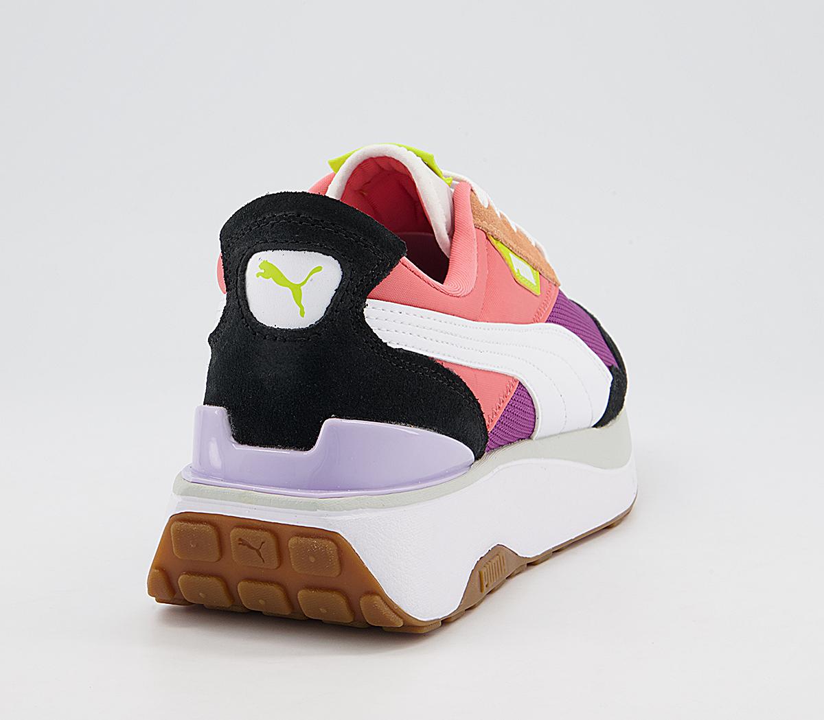 PUMACruise Rider TrainersPuma Black Puma White Energy Yellow