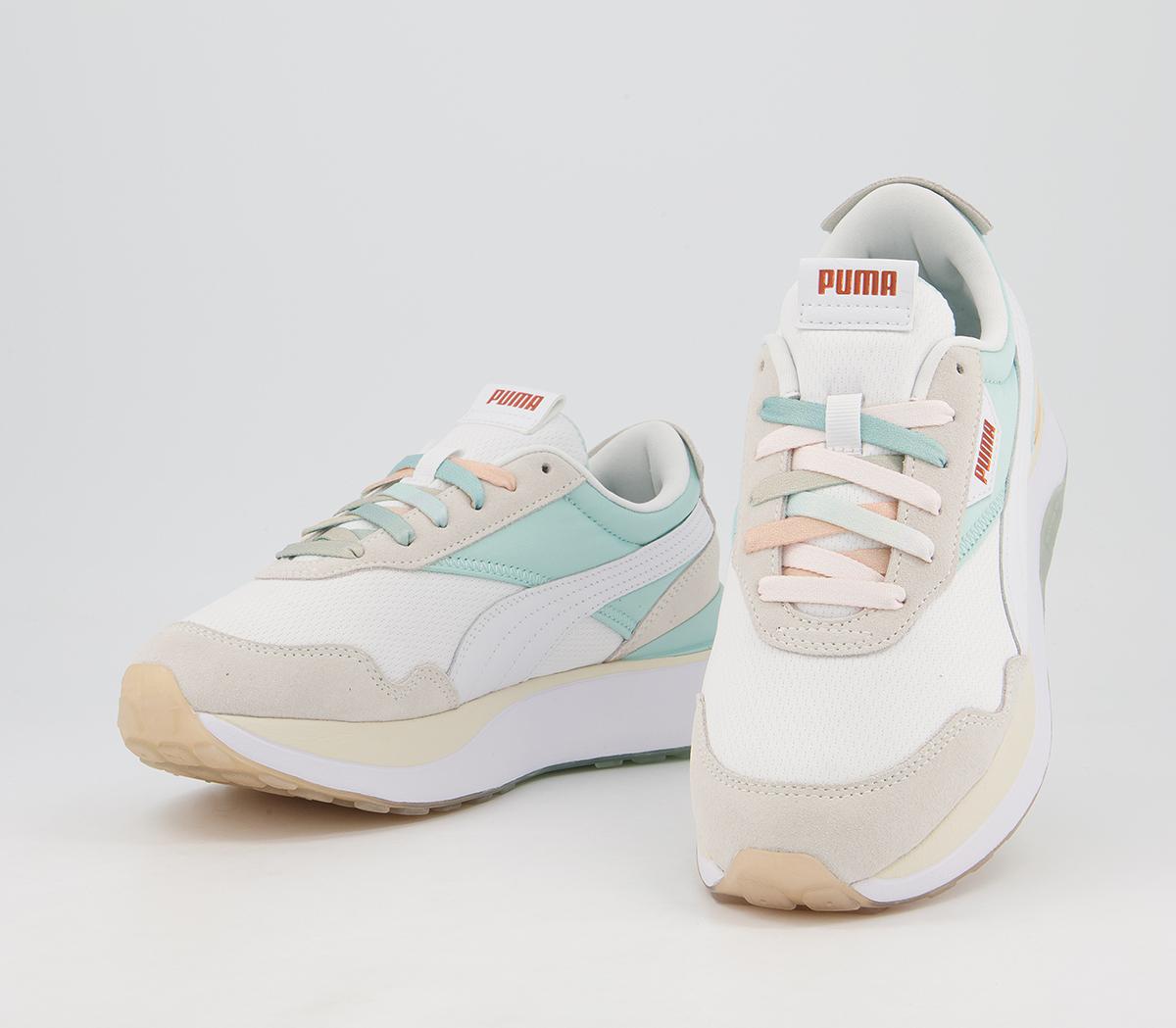 Puma Cruise Rider Trainers Puma Cruise Rider Trainers Puma White Eggshell Blue