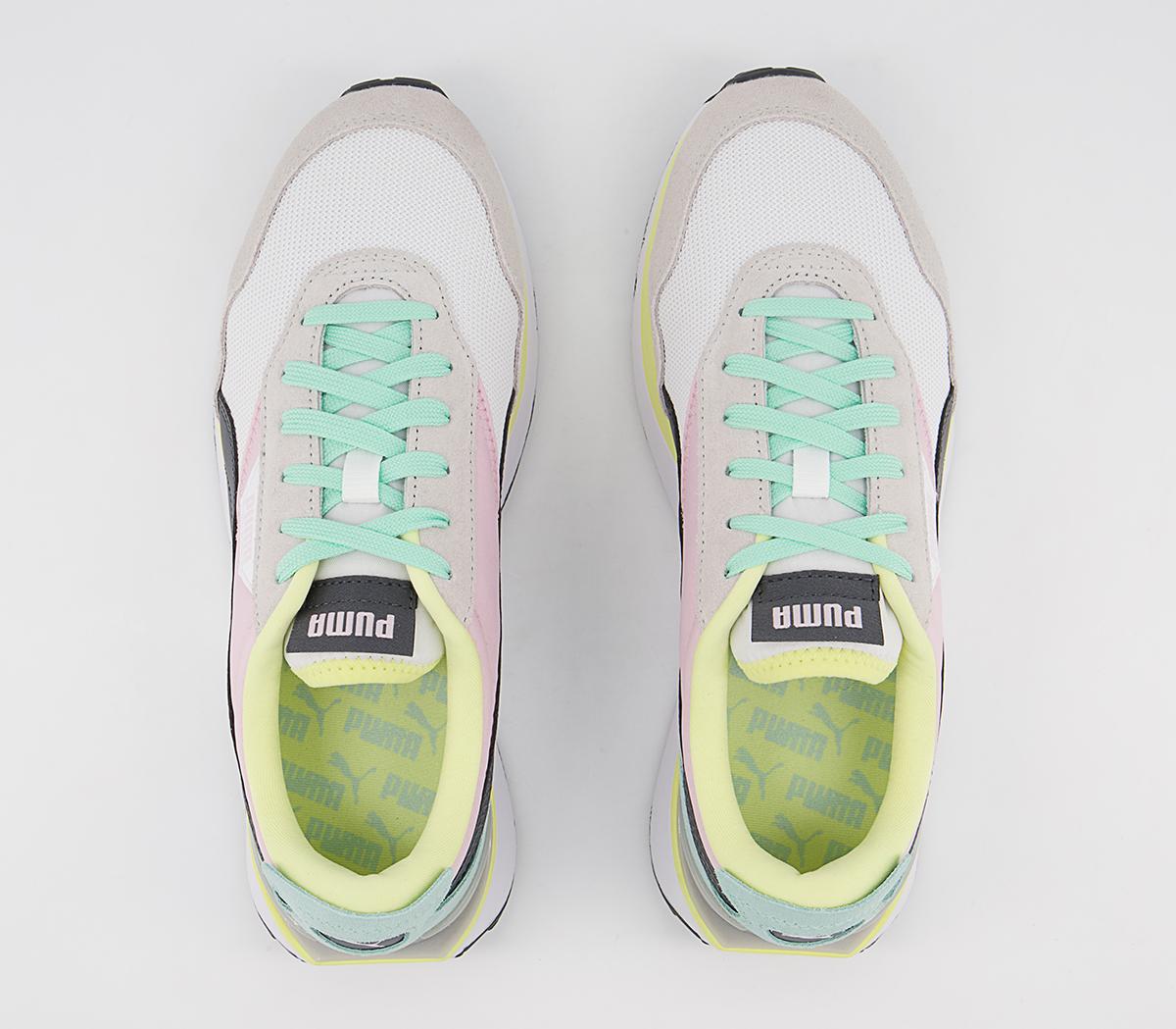 Puma Cruise Rider Trainers Puma Cruise Rider Trainers Puma White Pink Lady