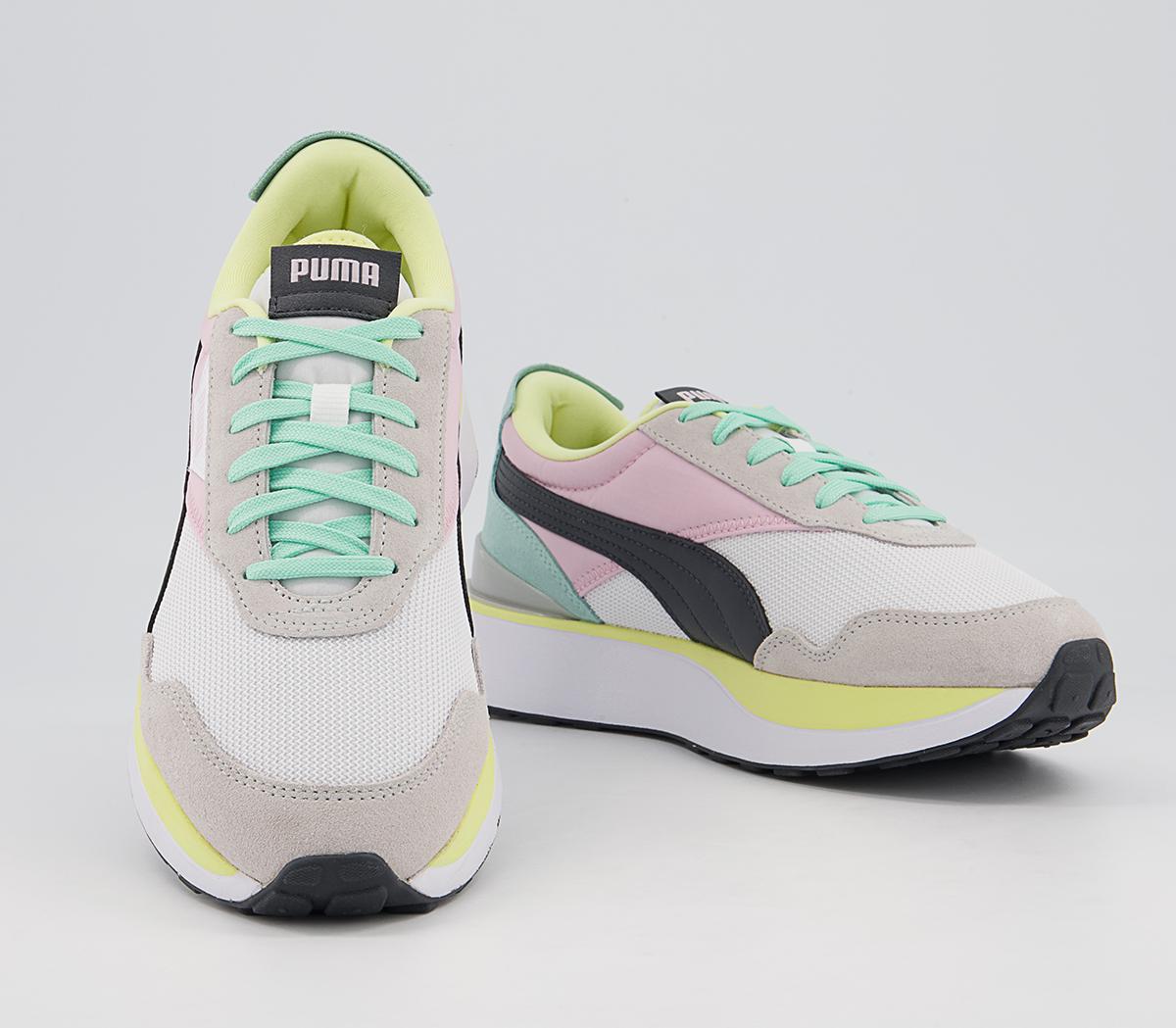 Puma Cruise Rider Trainers Puma Cruise Rider Trainers Puma White Pink Lady