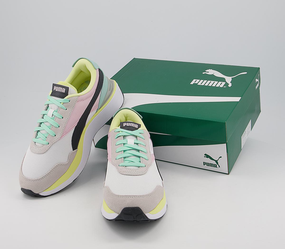 Puma Cruise Rider Trainers Puma Cruise Rider Trainers Puma White Pink Lady