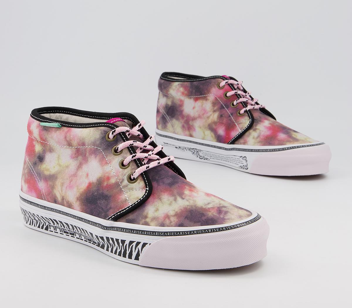 Vans Og Chukka Boot Lx Trainers Vans Og Chukka Boot Lx Trainers Aries Tie Dye