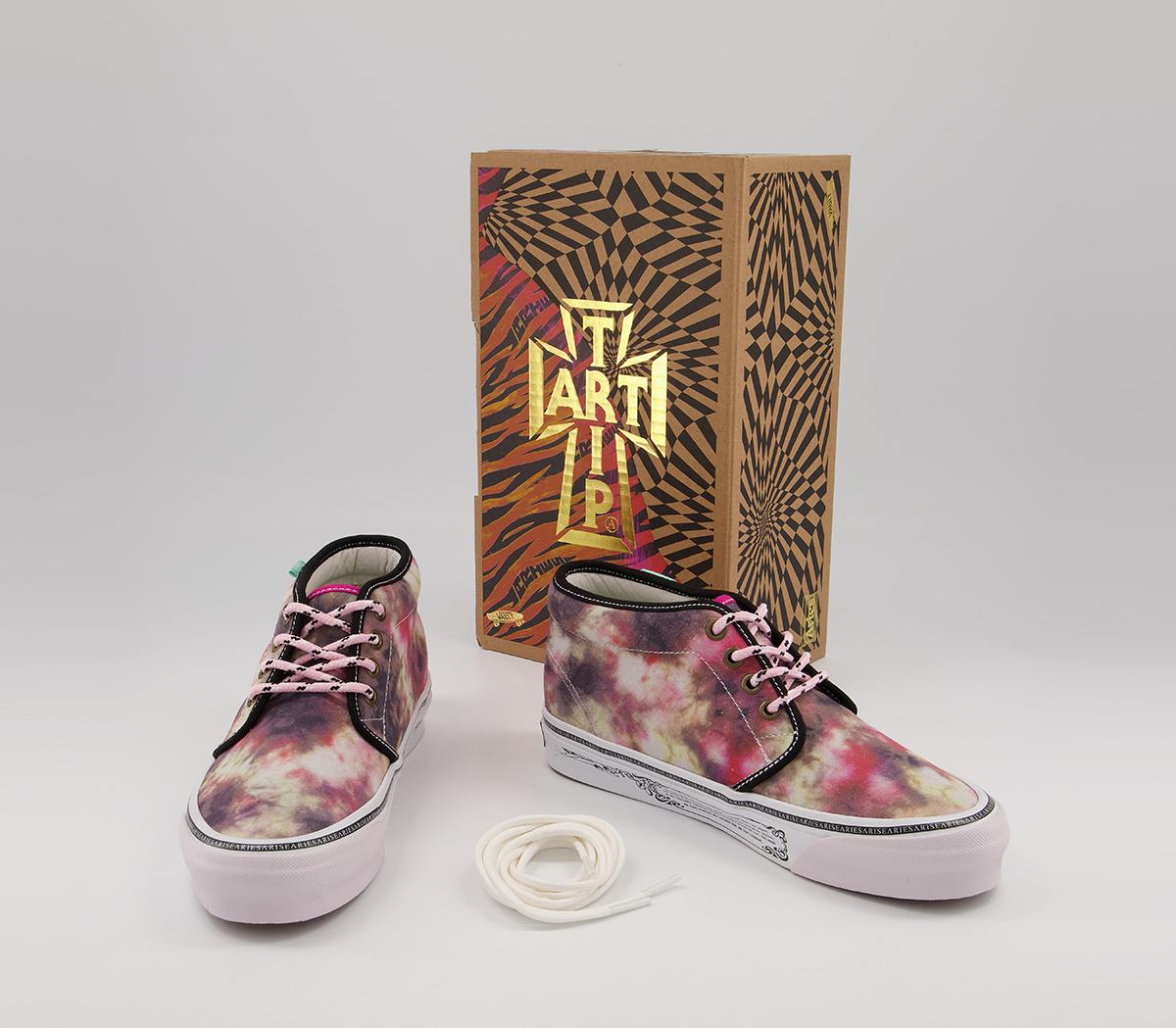 Vans Og Chukka Boot Lx Trainers Vans Og Chukka Boot Lx Trainers Aries Tie Dye