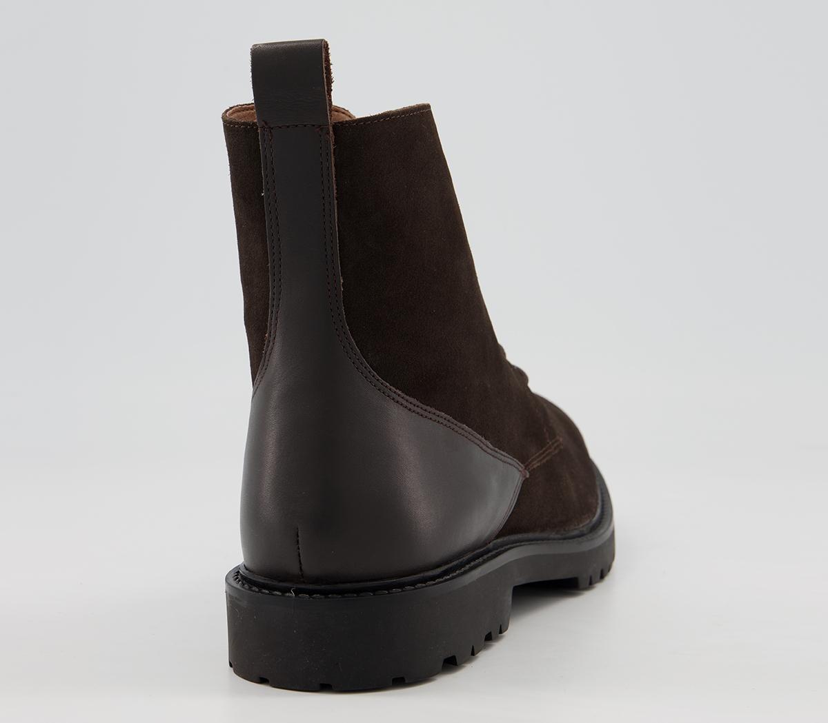 Hudson London Perry Suede Boots Hudson London Perry Suede Boots Brown Suede