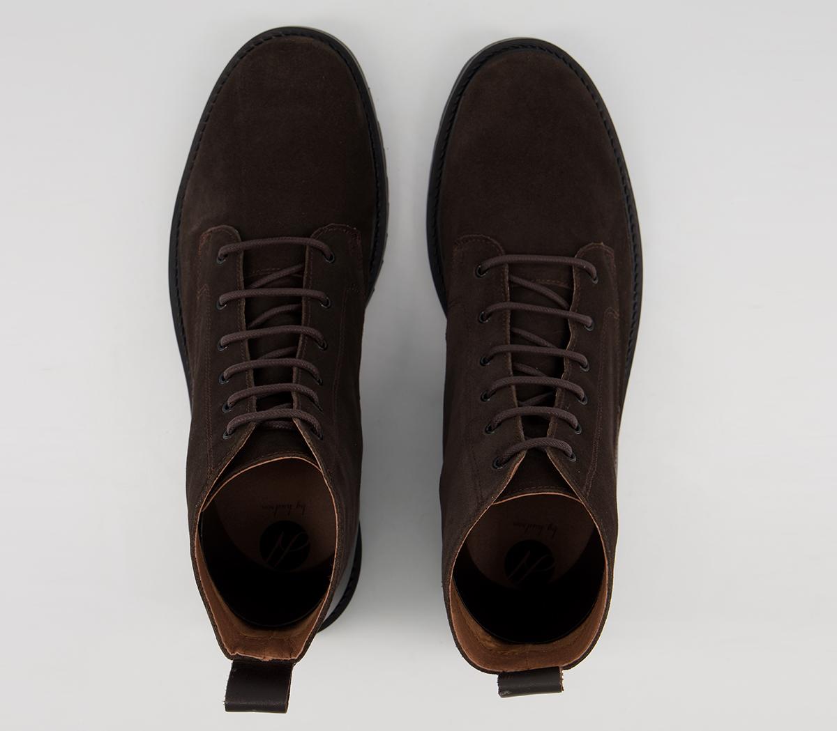 Hudson London Perry Suede Boots Hudson London Perry Suede Boots Brown Suede