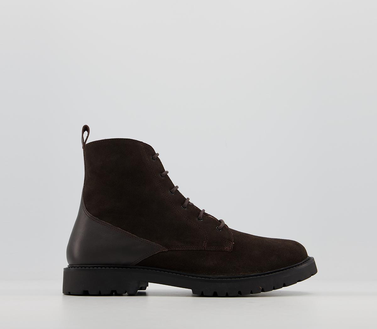 Hudson LondonPerry Suede BootsBrown Suede